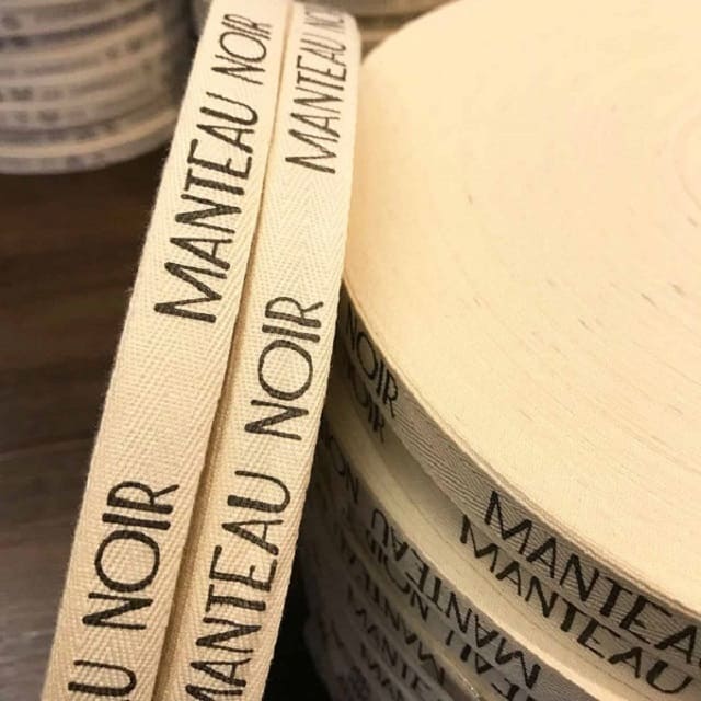 Custom Printed Cotton Ribbon for Wrapping Gift