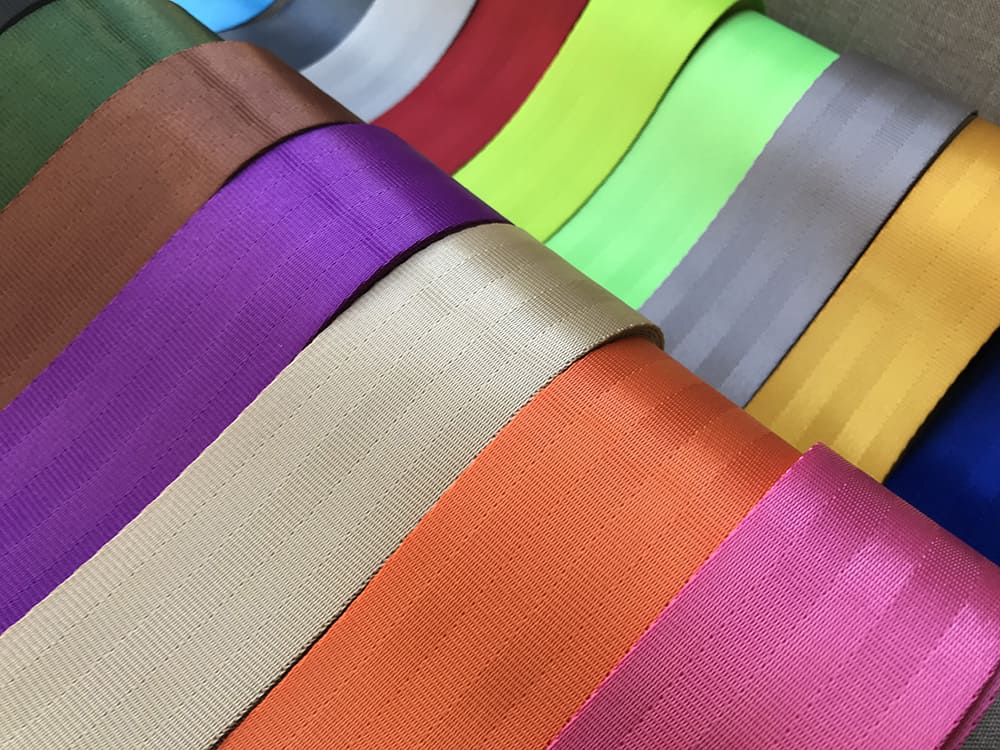 48mm Polyester Seat Belt Webbing for car