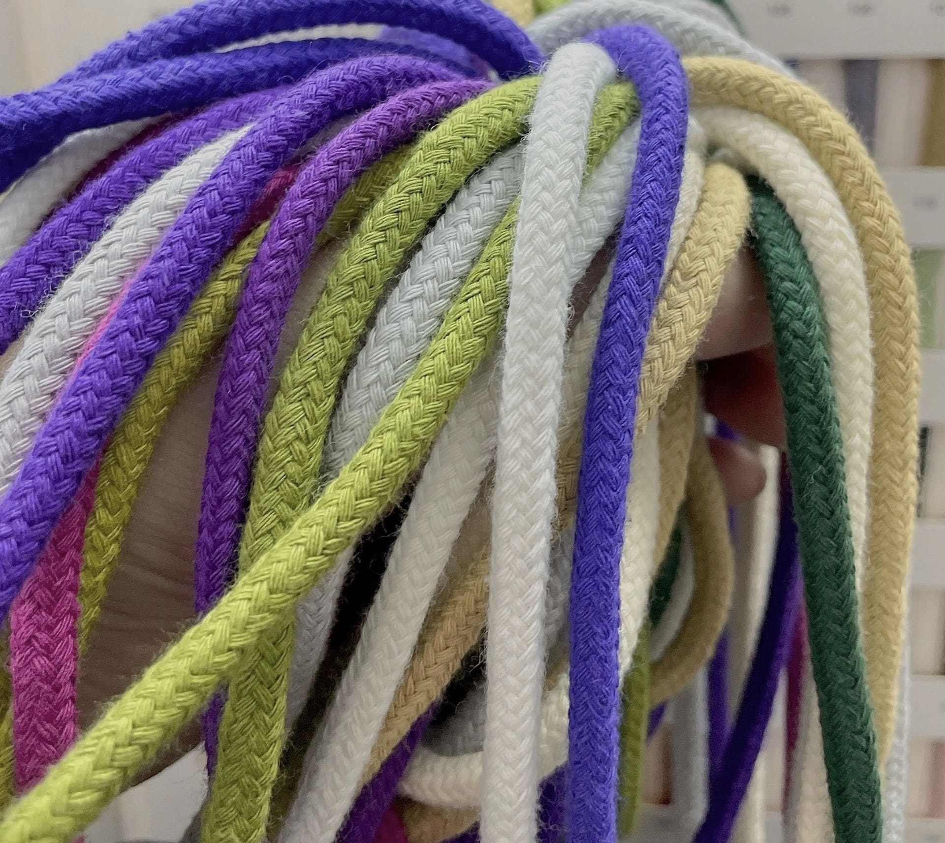 5mm Round Braided Cotton Cord